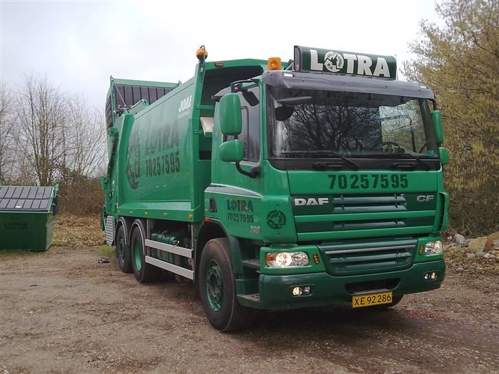 Min vogn ved Lotra - Lige en tur på Hounes Odde og tømme deres container. Ny vasket. billede 29