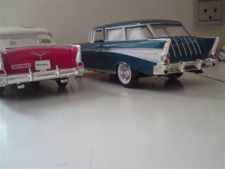 Modelbil 1:24 Chevrolet Belair. billede 48