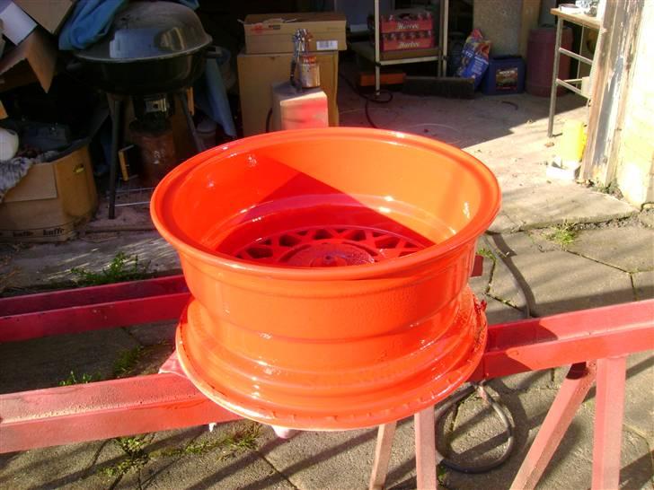 Min Safari 280 "GT"..  - Det hele er blevet malet med noget Rød maskin emalje.. billede 13