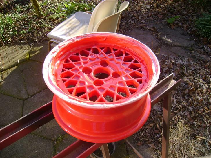 Min Safari 280 "GT"..  - Canteret er malet også. kanten er lige dækket til billede 15