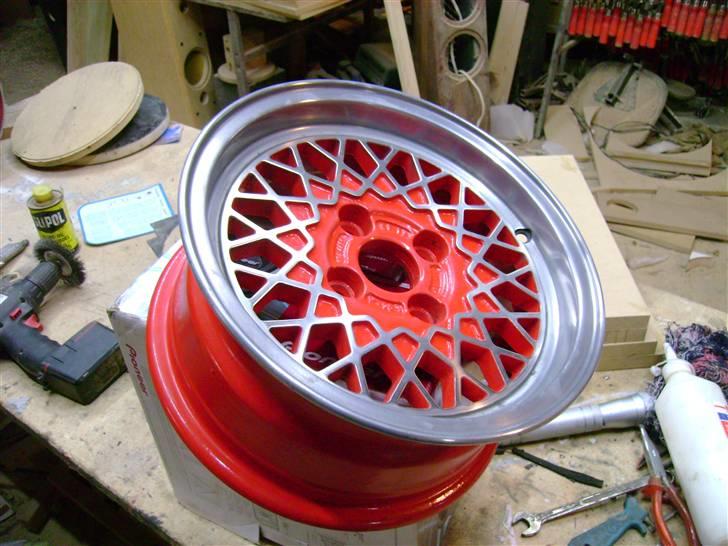 Min Safari 280 "GT"..  - Efter at være slebet ned på kant og i center.. billede 17