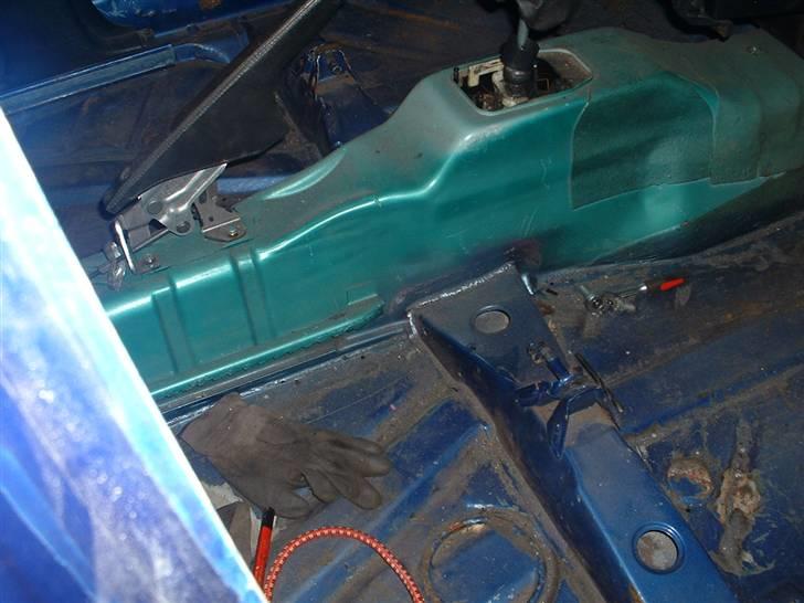 Golf 2 syncro projekt  - Kardantunnel tilpasset og svejst i billede 28