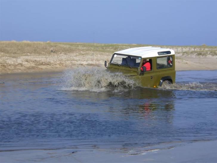 Rømø... 4x4, sol, sand og vand !! - Landy fik snuden dyppet.... billede 18