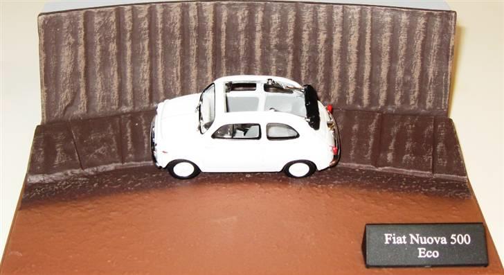 Mine 1:43 modelbiler - Atlas road cars FIAT 500 diorama billede 139
