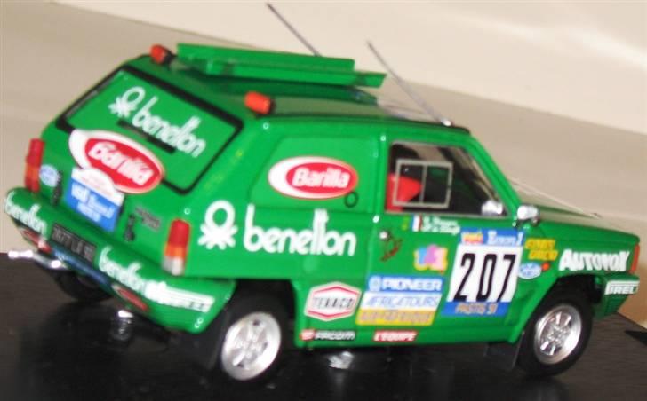 Mine 1:43 modelbiler - Paris-Dakar rally FIAT Panda, Brumm billede 143