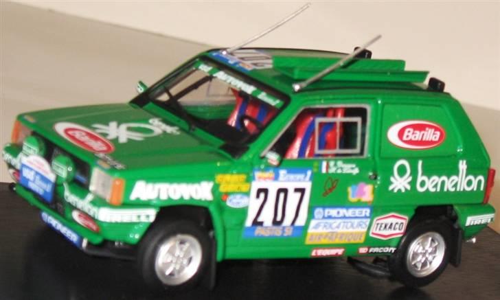 Mine 1:43 modelbiler - Paris-Dakar rally FIAT Panda, Brumm billede 144