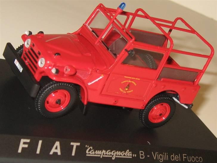 Mine 1:43 modelbiler - FIAT Campagnolo, Norev billede 152