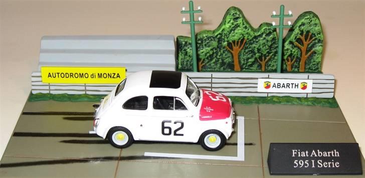 Mine 1:43 modelbiler - Atlas road cars FIAT 500 diorama billede 171