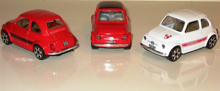 Mine 1:43 modelbiler - FIAT 500, Bburago billede 173