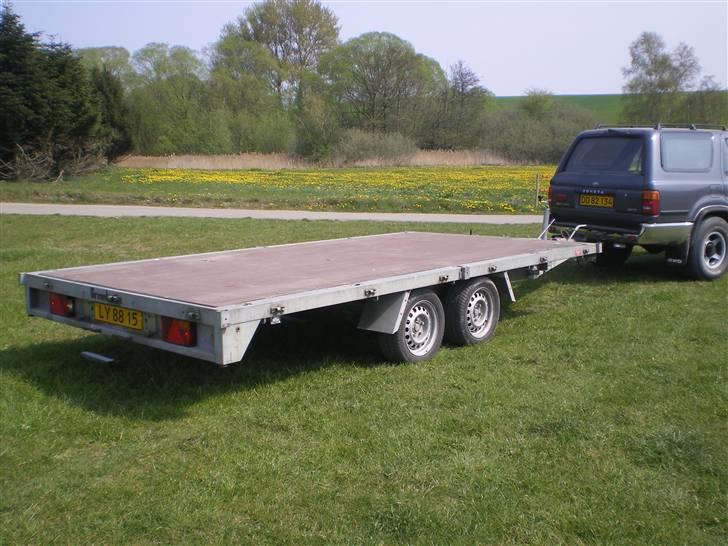 Maskintrailer - Her som en ren platform billede 10