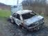 Bil blev brændt :(