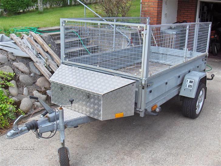 Min Trailer. - Høje sider til haveaffald. billede 1