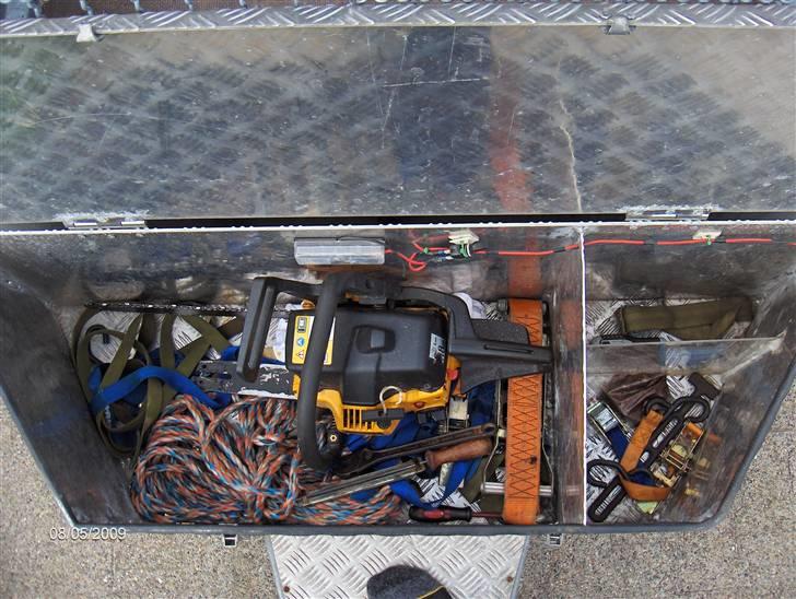 Min Trailer. - Plads til motorsav. billede 2