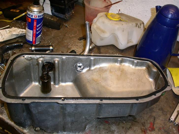 Utæt bundkar.. - Her gjort klar til trykprøvning.
Det skulle jo gerne være 110% tæt. billede 8