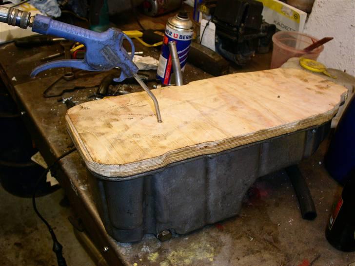 Utæt bundkar.. - Så blev den fyldt op med vand og fik 10 bars trykluft.
Og det VAR 110% tæt:D billede 10