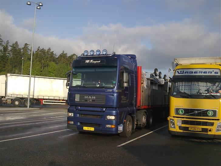 Billeder fra mine ture hos VB Transport - Så er jeg ved tolden i Svinesund. billede 5
