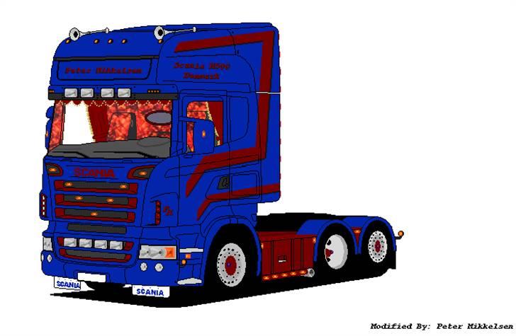 Paint tegninger af lastbiler billede 54