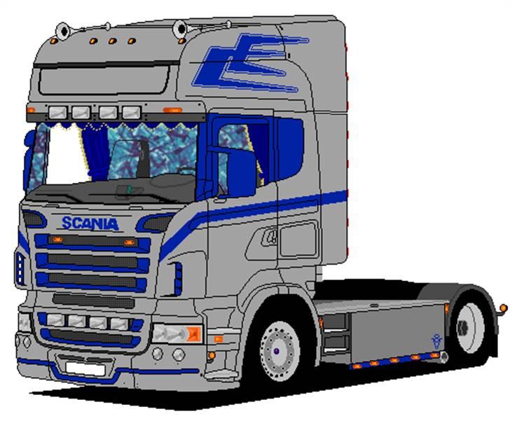 Paint tegninger af lastbiler billede 55