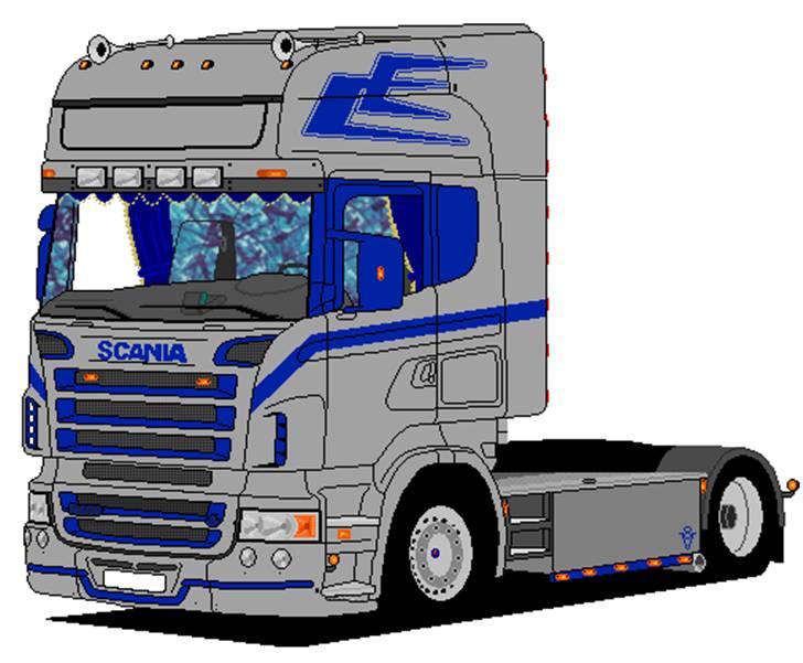 Paint tegninger af lastbiler billede 56