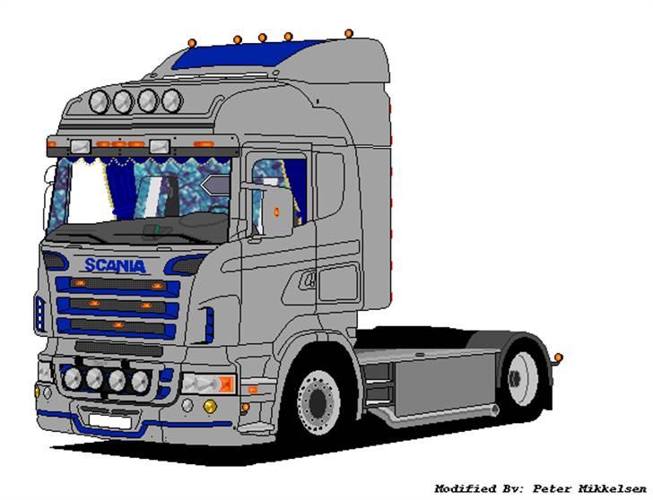 Paint tegninger af lastbiler billede 58