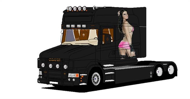 Paint tegninger af lastbiler billede 59