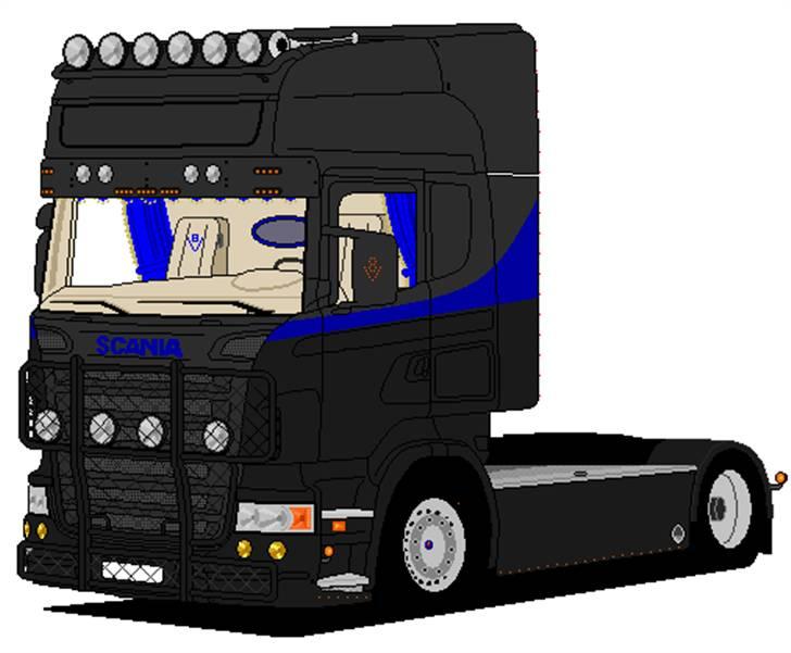 Paint tegninger af lastbiler billede 62