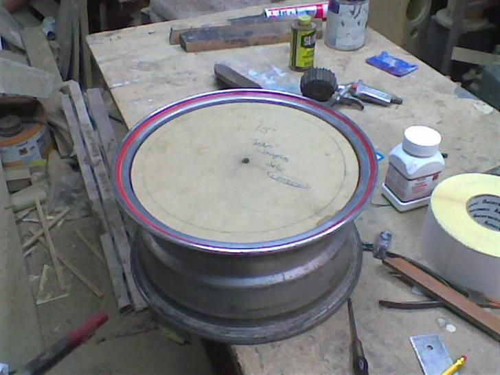 Min Safari 280 "GT"..  - Lavede lige en plade for at dække fronten af.. sandblæste bagsiden da de var ret grimme billede 22