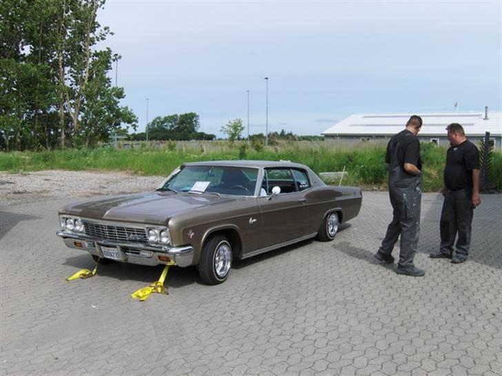 1966 Chevy Caprice Lowrider - Første gang på dansk grund. Lige kommet ud af containeren billede 26
