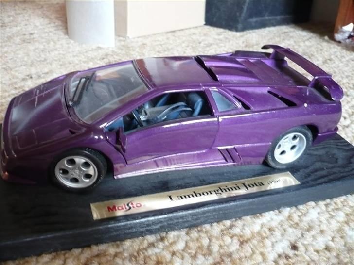 Mine modelbiler 1:18 - Lamborghini jota billede 80