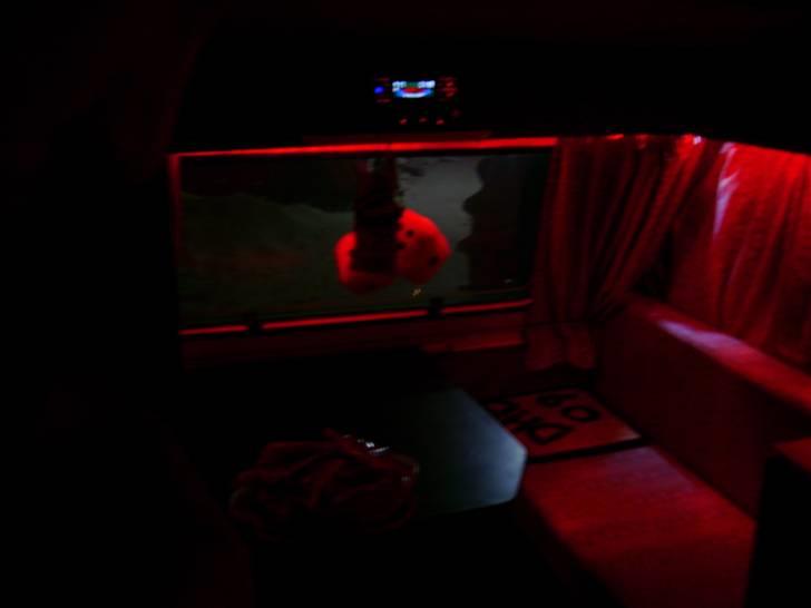 Min Safari 280 "GT"..  - Rødt Diode reblys rundt i hele vognen billede 37