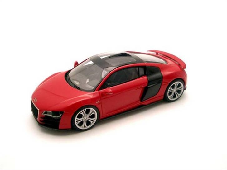 MODEL BILER i størrelse 1:43-1:24 og 1:18  - Looksmart diecast.

Audi R8 V12 TDI concept

Str: 1:43

Modellen er kun bygget i 250 stk

Link af den ægte bil : http://www.germancarblog.com/2008/03/audi-r8-v12-tdi-not-coming-at-all-but.html billede 162