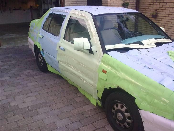 Vendte hjem til "Post it" bilen. billede 5
