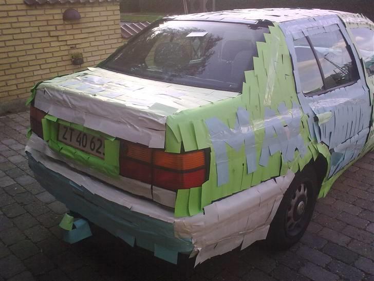 Vendte hjem til "Post it" bilen. billede 7