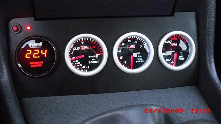 BMW E34 3,5 Turbo  - AFR ur.
Ladetryksur.
Olietryksur.
Olietempertursur. billede 10