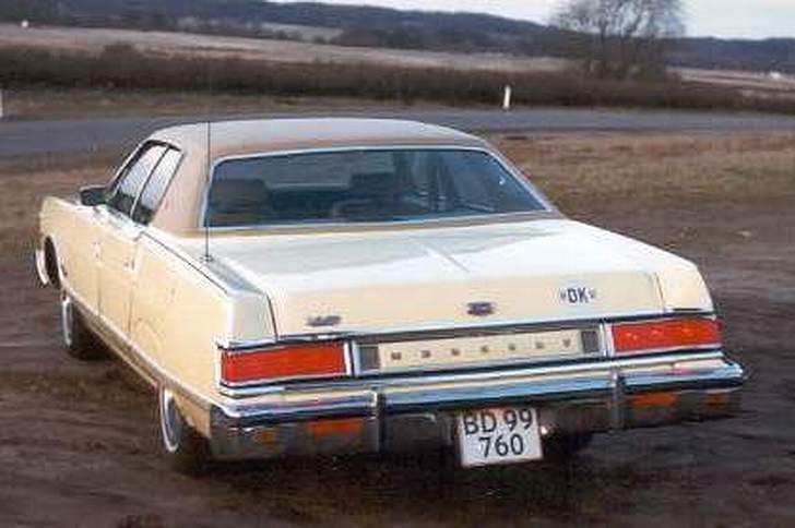 1976 Mercury Grand Marquis - Med sin 400cui motor kørte den altid omkring 8 km/l. Jeg var imponeret. billede 2