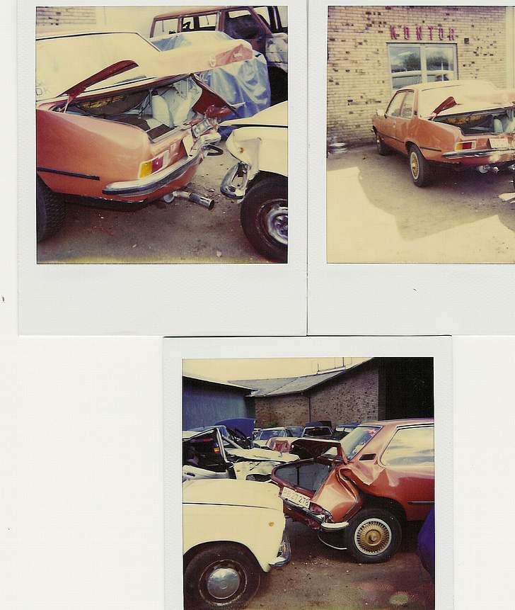 Biler gennem tiden - Opel Rekord 1.9SH årg. 1973 desvære blev den total skadet billede 42