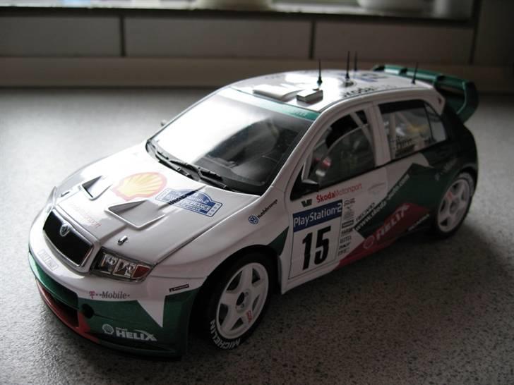 Mine Modelbiler - Skoda Fabia WRC - Solido - 1:18 billede 3