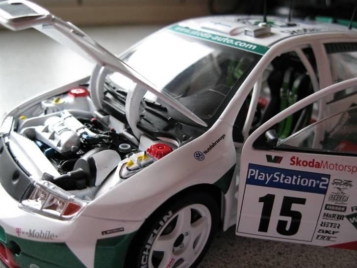 Mine Modelbiler - Skoda Fabia WRC - Solido - 1:18 billede 4
