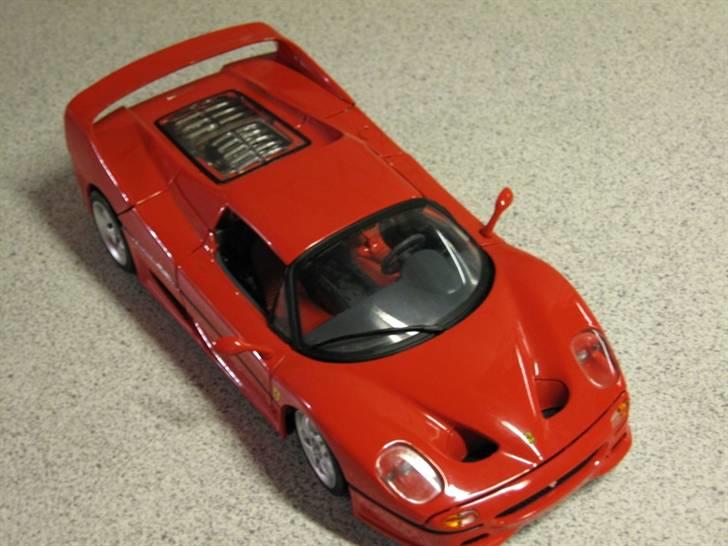 Mine Modelbiler - Ferrari F50 - Hotwheels - 1:18 billede 16