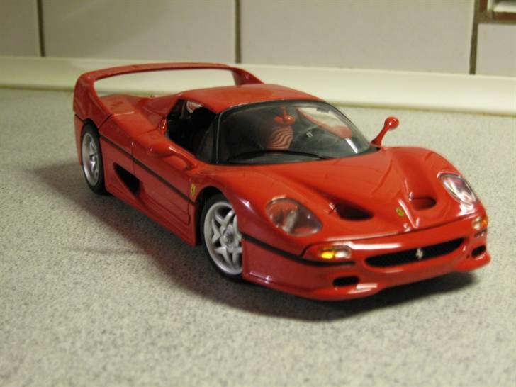 Mine Modelbiler - Ferrari F50 - Hotwheels - 1:18 billede 17