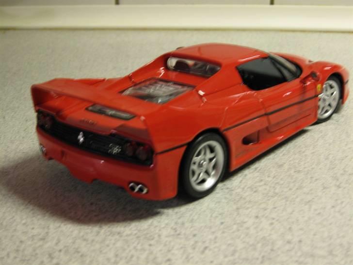 Mine Modelbiler - Ferrari F50 - Hotwheels - 1:18 billede 18