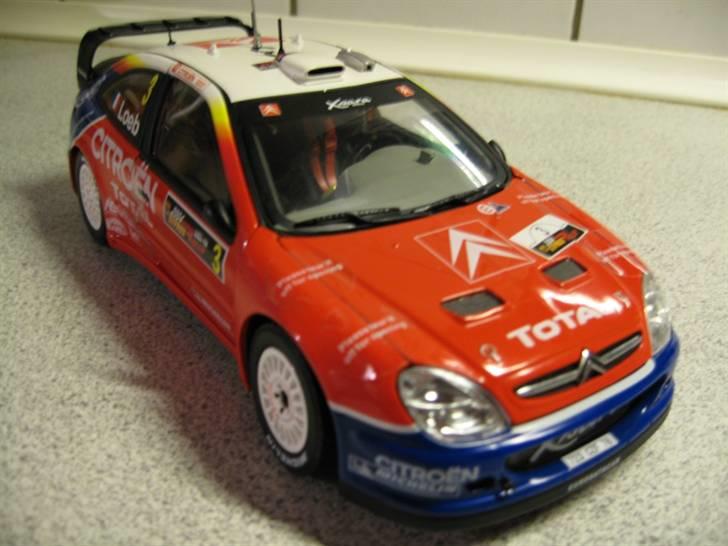 Mine Modelbiler - Citroën Xsara WRC - Bburago - 1:18 billede 19