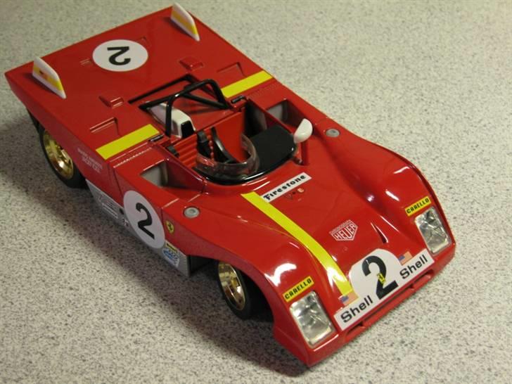 Mine Modelbiler - Ferrari 312p - 1:18 billede 29