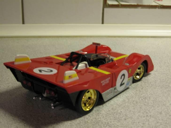 Mine Modelbiler - Ferrari 312p - 1:18 billede 30