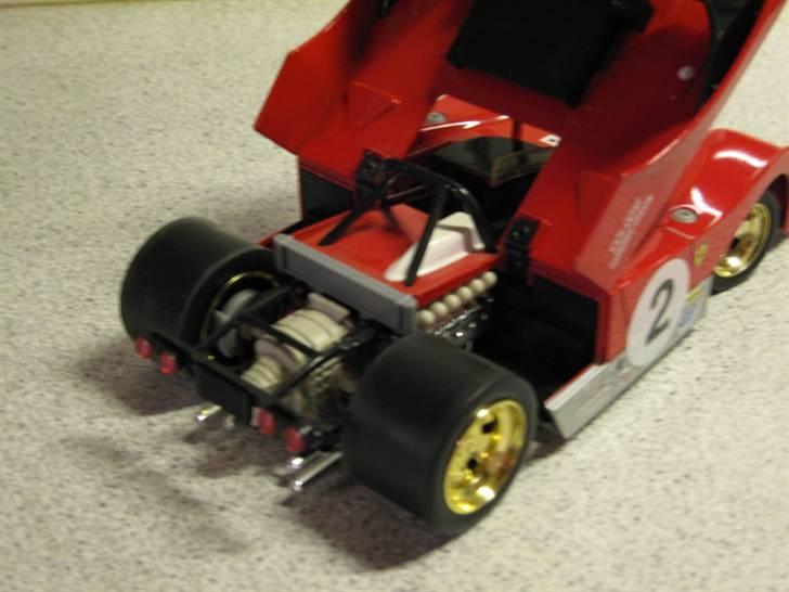 Mine Modelbiler - Ferrari 312p - 1:18 billede 31