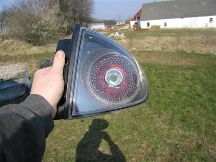 Sorte baglygter Seat Altea - Man kan smide sølv blinklys pære i og man slipper for det orange skær pære ellers ville gi billede 1