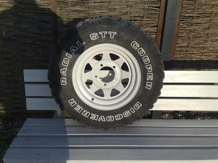 1956 Willys Jeep projekt  - Nymalet hjul billede 14