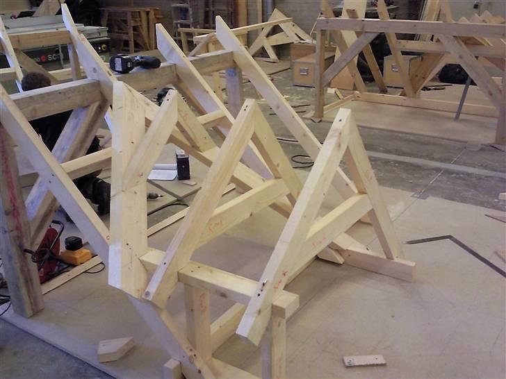 5 hvoedeforløb som tømrer.  - Dette er det færdige projekt. billede 19