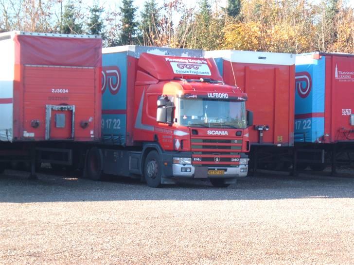 Flemming Krogh I/S Ulfborg - Brormands anden bil i firmaet,kørte før i en 113'er 320hk to akslet forvogn,men den har jeg kun papir billeder af. billede 1