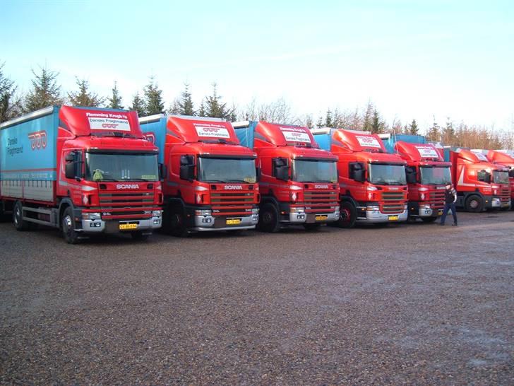 Flemming Krogh I/S Ulfborg - Vores fætter Allan som også kører i firmaet er lige på runde på pladsen billede 6